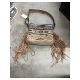 Western Bag w/Leather Fringe
