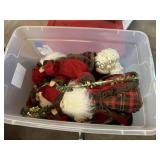 Tote w/Santa Claus Dï¿½cor