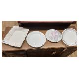 4 - Glass Serving Trays