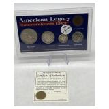 American Legacy 5-Coin Set - Plastic Case