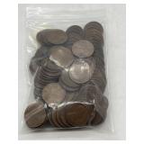 Approx 100 Wheat Pennies - var years