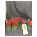 6 Glass Tumblers