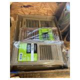 Box w/4 in x 12 in Floor Registers
