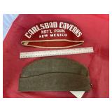 Military Hat & Carlsbad Caverns Hat