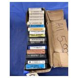Box of 8-Track Tapes