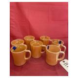 7pc -  Fire King Coffee Mugs