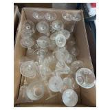 Box w/Etched Stemware - Glass Cup