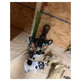 8pc - Salt & Pepper Shaker Some Chips & Vase