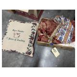 Box w/Throw Pilllow - Curtains - Apron - Tableclot