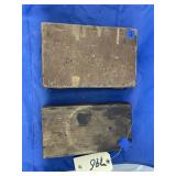 2 - Wooden Boxes w/Assorted Drill Bits