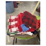 Box w/ Tablecloths - Towels