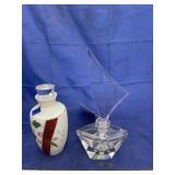 Glass Decanter & Bottle w/Stopper