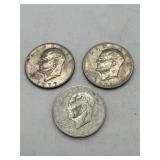 3 - Dollar Coins - 1971 & 1977