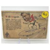 Will Rogers Post Card