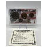 End of an Era 5-Coin Set Plastic Case