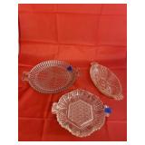 3pc- Glass Dishes