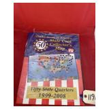 50 State Quarter Book w/Quarters