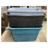 3 - Plastic Totes