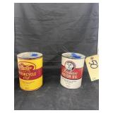 2 - Vintage Oil Cans