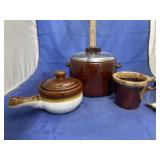 3 Pcs - Soup Mug - Pot w/Lid - Mug