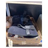 Box w/ Metal Boot - Paper Christmas Plates & More