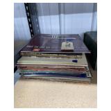 Stack of Assorted Vinyl Records 33