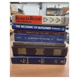 Box of Free Mason Books