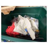 Plastic Tote w/Lid - Christmas Lights - Bags - Ind