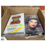 Box w/Hardback & Paperback Books