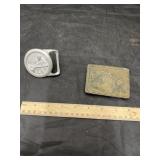 2 - Vintage Belt Buckles