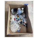 Box w/Mugs - Funnels - Clothespins & More