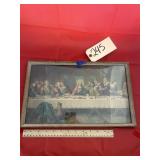 Framed Last Supper Picture