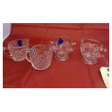 4 Pcs - Assorted Creamers & Sugar