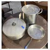 Stainless Steel Pot - Skillet - Pot w/Lid