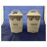 Rice & Coffee Canisters