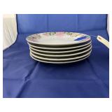 6 - Royal Art Dinner Plates