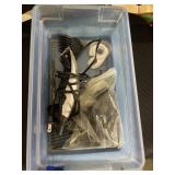 Plastic bin w/Remington Electric Shaver