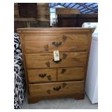 4-Drawer Dresser 33"L x 17"W x 40"H