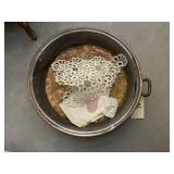 Larve Vintage Copper Pan - missing handle