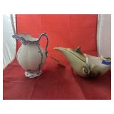 Ceramic Pitcher & Teapot - As Is