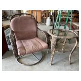 Patio Chair & Side Table