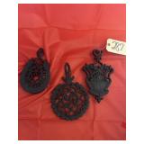 3 - Cast Iron Trivets