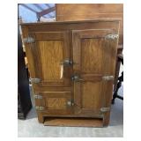 Vintage 3-Door Cabinet 33"L x 19"W x 45"H