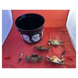 Bucket w/Dresser Hardware