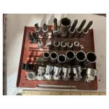 Assorted Sockets on Holder