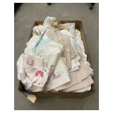 Box of Assorted Linens