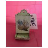 Vintage Metal Match Dispenser
