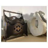 Magazine Rack & Handicap Toilet Riser