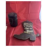 2 - Western Wall Hangings & Camera Lens Case