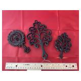 3 - Cast Iron Trivets